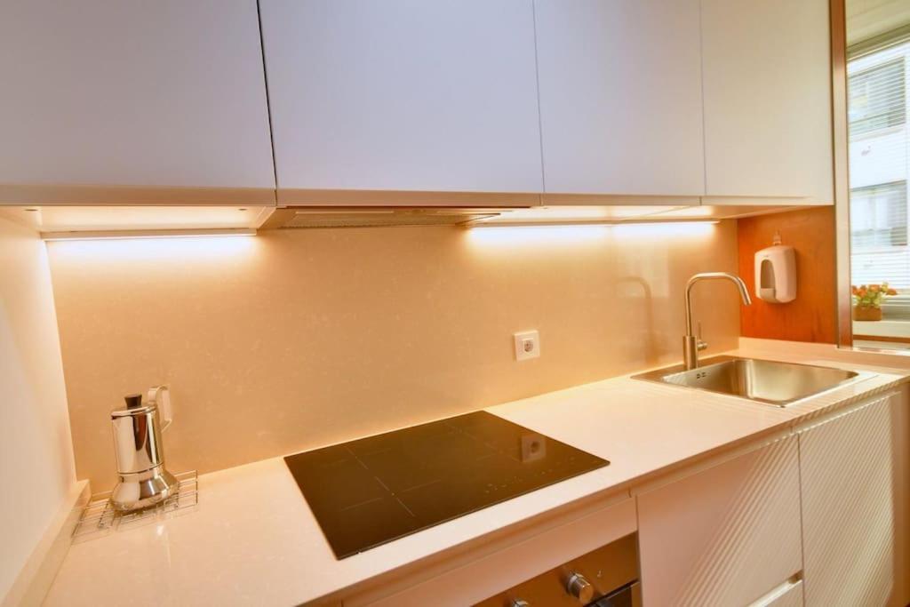Apt 40 M2 Air Conditioning Abitacion-Salon-Cocina-Bano Radiant Heating Apartamento Vigo Exterior foto